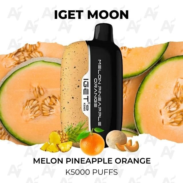 IGET Moon Melon Pineapple Orange 5000 Puffs