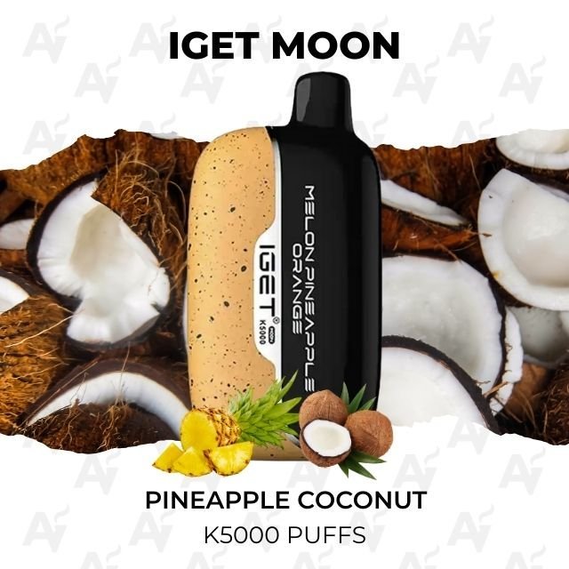 IGET Moon Pineapple Coconut 5000 Puffs