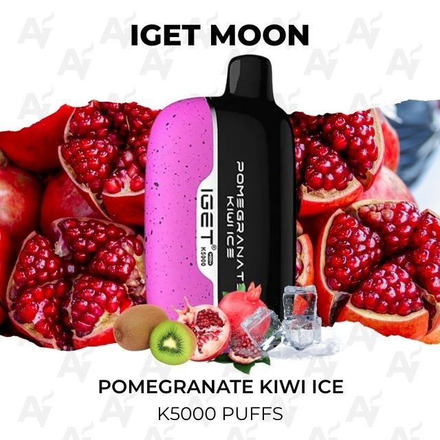 IGET Moon Pomegranate Kiwi Ice 5000 Puffs