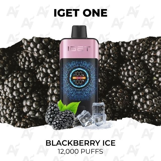 IGET One Blackberry Ice 12000 Puffs