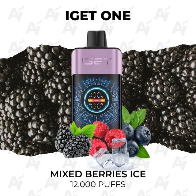 IGET One Mixed Berries Ice 12000 Puffs