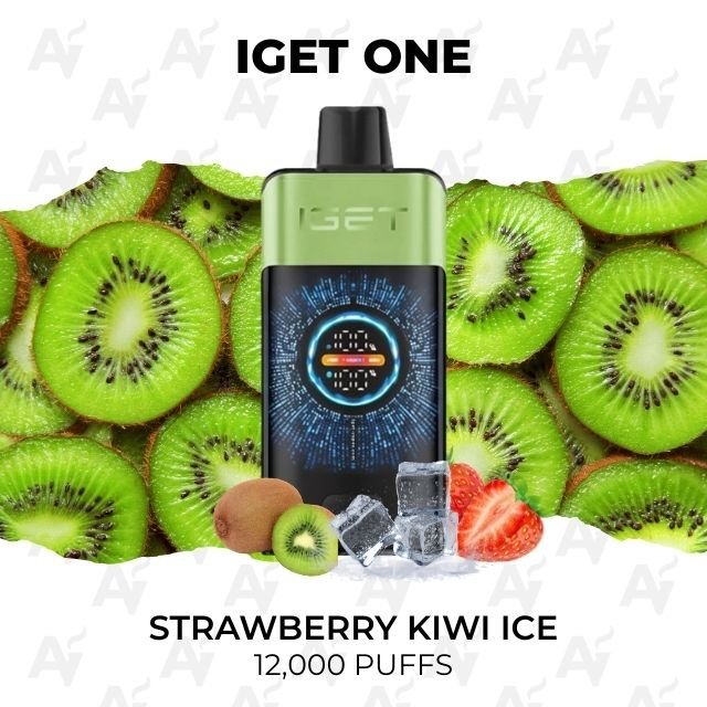 IGET One Strawberry Kiwi Ice 12000 Puffs