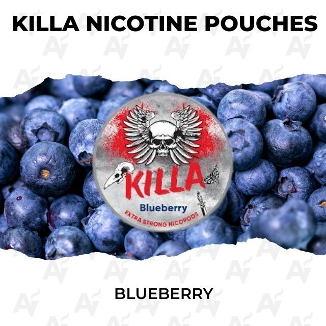 Killa Blueberry Nicotine Pouches