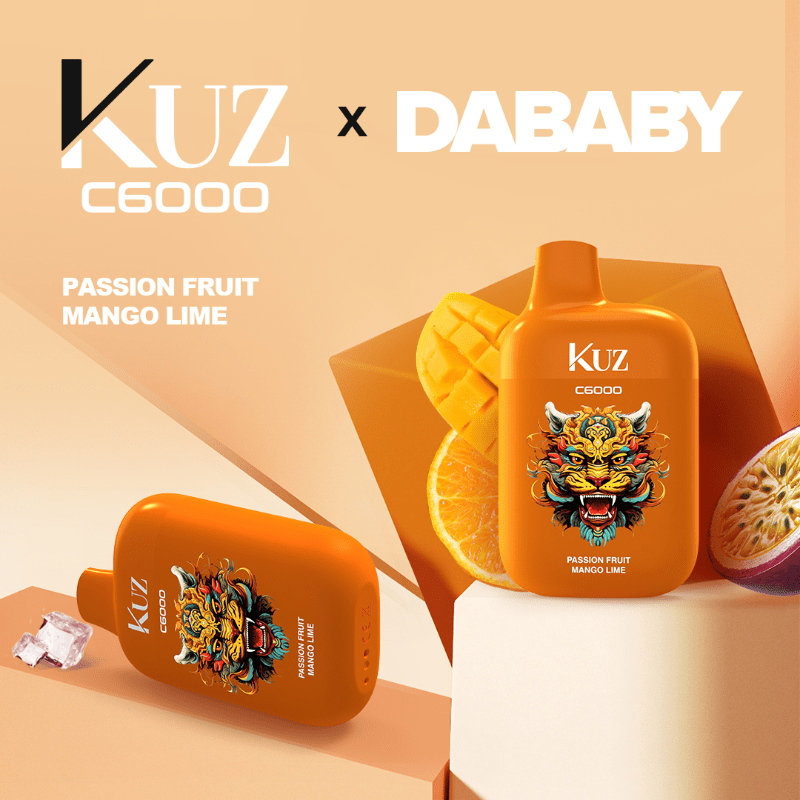 KUZ Passionfruit Mango Lime 6000 Puffs