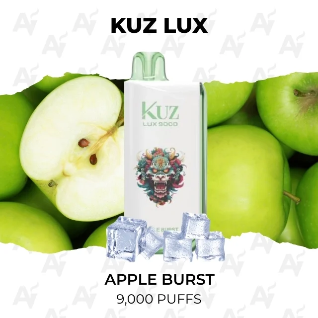 KUZ Lux Apple Burst 9000 Puffs