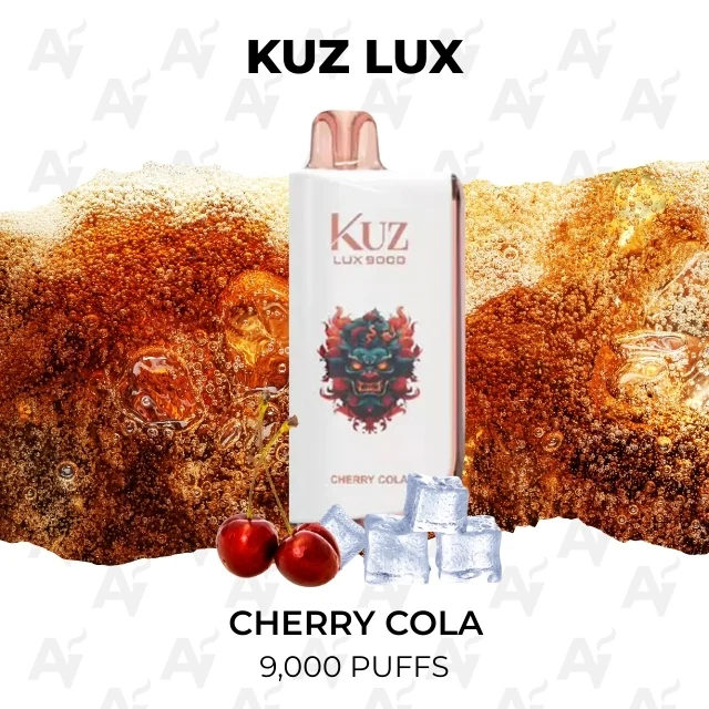 KUZ Lux Cherry Cola 9000 Puffs