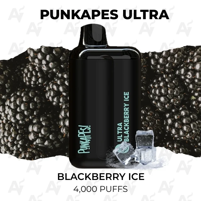 Punkapes Ultra Blackberry Ice 4000 Puffs