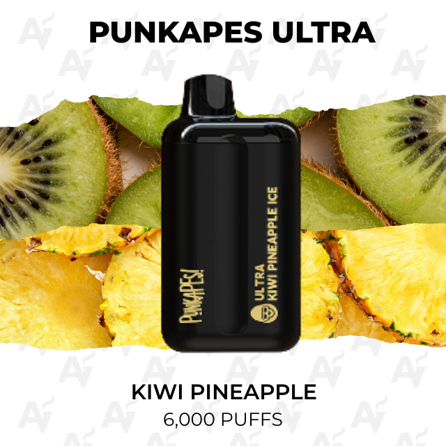 Punkapes Ultra Kiwi Pineapple 6000 Puffs