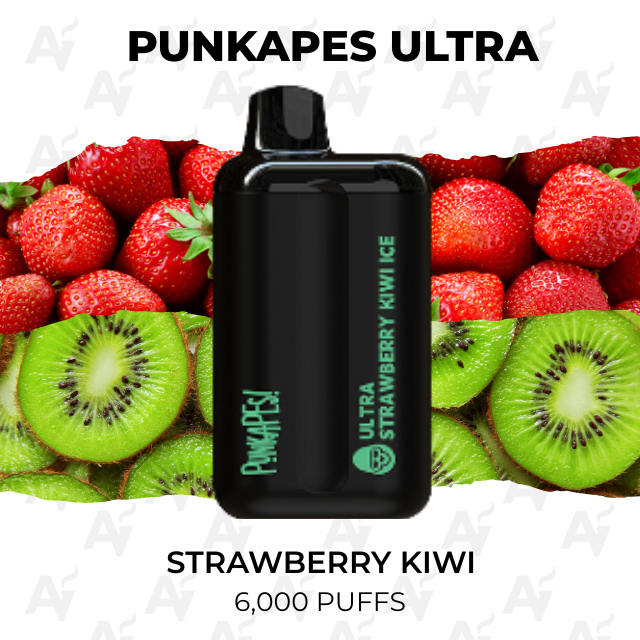 Punkapes Ultra Strawberry Kiwi 6000 Puffs