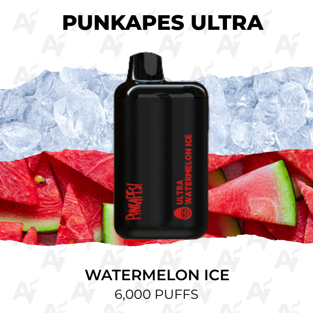 Punkapes Ultra Watermelon Ice 6000 Puffs