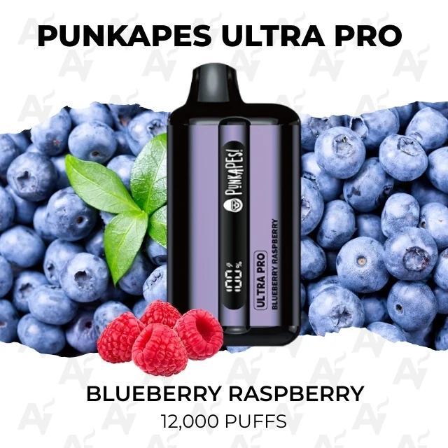 Punkapes Ultra Pro Blueberry Raspberry 12000 Puffs