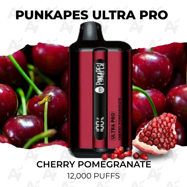 Punkapes Ultra Pro Cherry Pomegranate 12000 Puffs