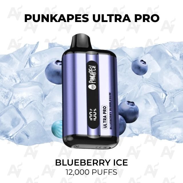 Punkapes Ultra Pro Blueberry Ice 12000 Puffs