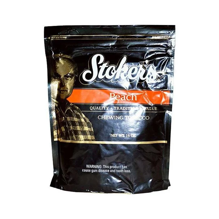 Stoker's Peach 16oz Loose Leaf Chewing Tobacco