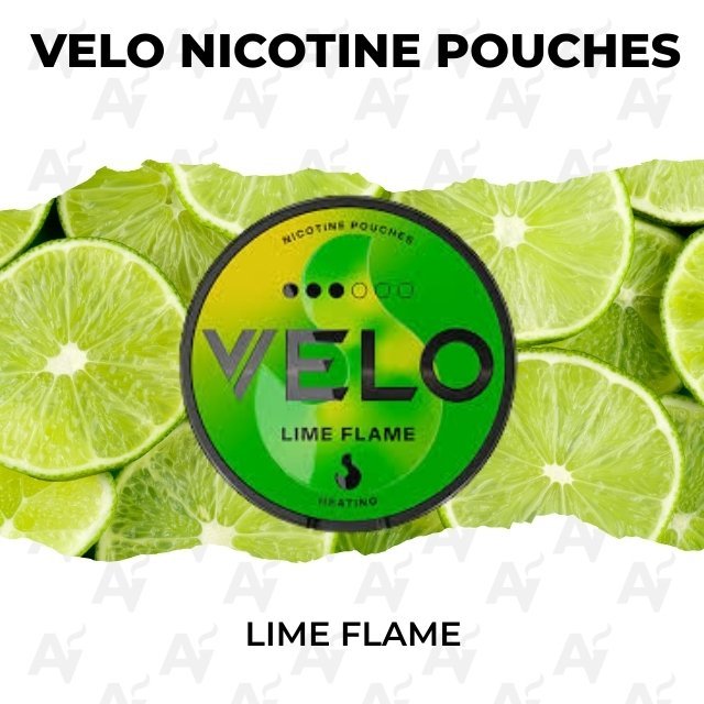VELO Lime Flame Nicotine Pouches