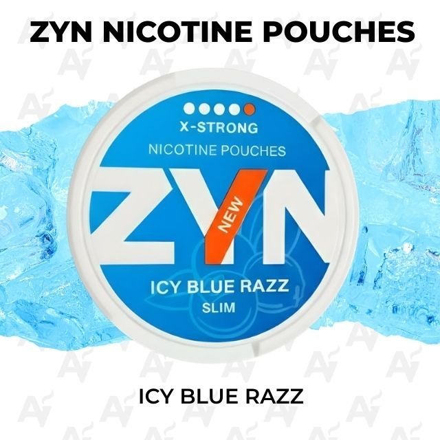 ZYN Icy Blue Raspberry Nicotine Pouches